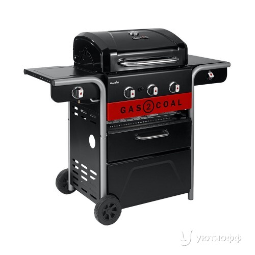 Гриль-барбекю Char-Broil Gas2Coal Hybrid 3B Гриль-барбекю Char-Broil Gas2Coal Hybrid 3B