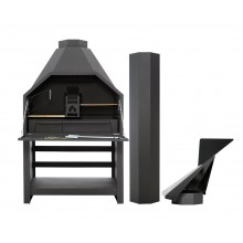 Дровяной гриль Chef Grill F 1000 SD с жарочной поверхностью из чугуна