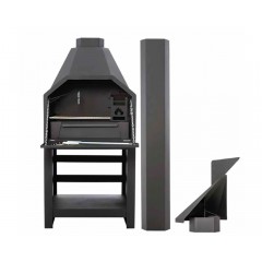 Дровяной гриль Chef Grill F 800 SD с жарочной поверхностью из чугуна