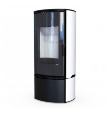 Печь DEFRO HOME ORBIS 9 кВт белая сталь