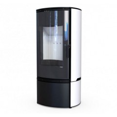 Печь DEFRO HOME ORBIS 9 кВт белая сталь