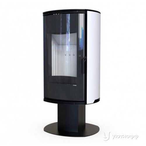 Дровяная печь DEFRO HOME ORBIS TOP из белой стали Дровяная печь DEFRO HOME ORBIS TOP из белой стали