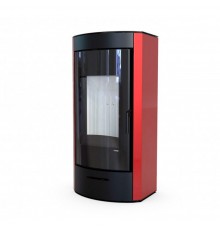 Печь DEFRO HOME ORTI 9 кВт красная сталь