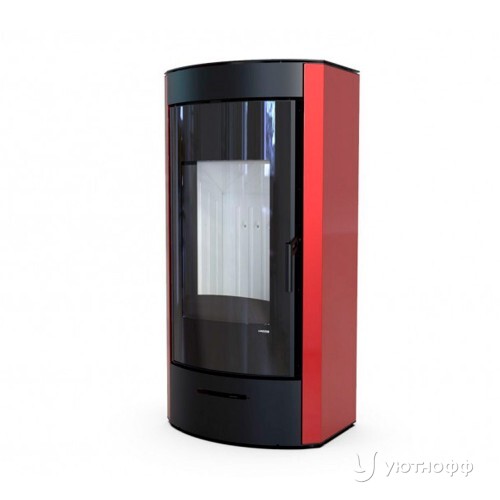 Дровяная печь DEFRO HOME ORTI красная сталь из стали Дровяная печь DEFRO HOME ORTI красная сталь из стали