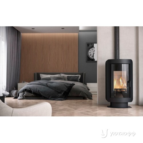 Дровяная печь DEFRO HOME OVAL из стали Дровяная печь DEFRO HOME OVAL из стали
