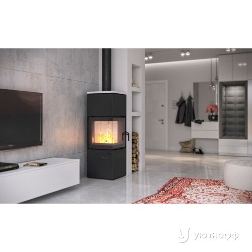 Дровяная печь DEFRO HOME QUADROOM из стали Дровяная печь DEFRO HOME QUADROOM из стали