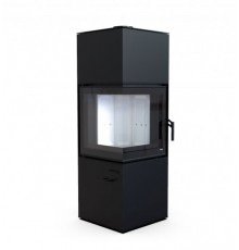 Печь DEFRO HOME QUADROOM 9.6 кВт угловая
