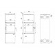 Дровяная печь DEFRO HOME QUADROOM белая сталь
