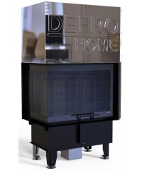 Топка DEFRO HOME INTRA SM BL G 10 кВт, угловое стекло слева