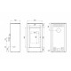 Дровяная печь DEFRO HOME SOLUM из черной стали