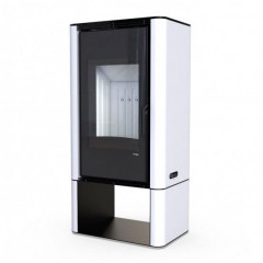 Печь DEFRO HOME SOLUM LOG 9 кВт белая сталь