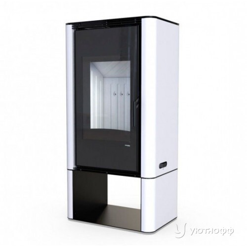 Дровяная печь DEFRO HOME SOLUM LOG из белой стали Дровяная печь DEFRO HOME SOLUM LOG из белой стали