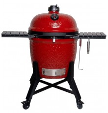 Керамический гриль Diamond Egg Dream Red Magic (диаметр 71.5 см) на колесах