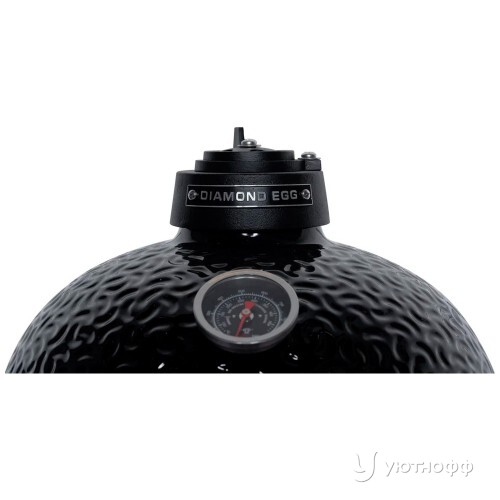Угольный гриль Diamond Egg Smart Deep черный Угольный гриль Diamond Egg Smart Deep черный