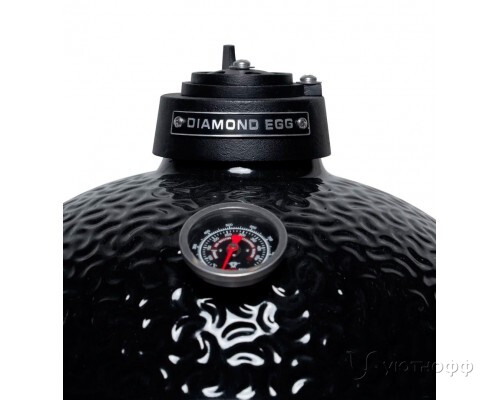Угольный гриль Diamond Egg Smart Deep черный Угольный гриль Diamond Egg Smart Deep черный
