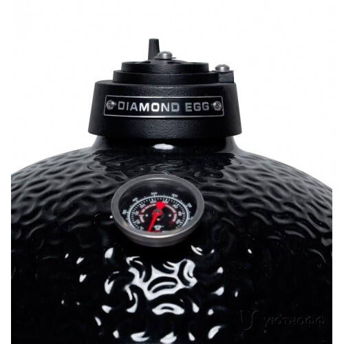 Угольный гриль Diamond Egg Smart Deep черный Угольный гриль Diamond Egg Smart Deep черный