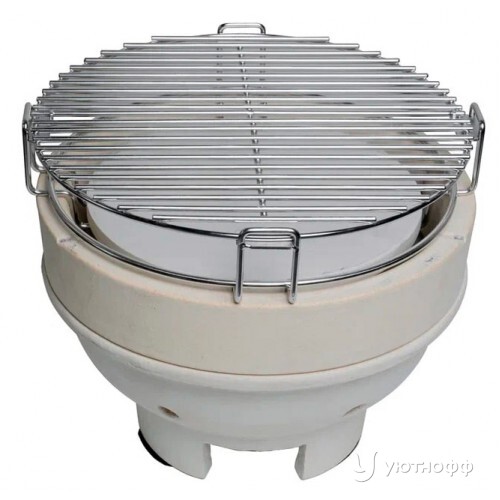 Угольный гриль Diamond Egg Smart Deep черный Угольный гриль Diamond Egg Smart Deep черный