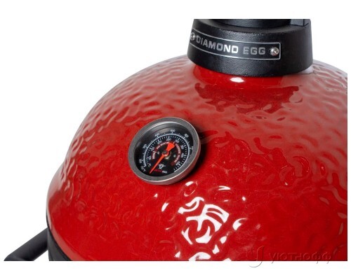 Угольный гриль Diamond Egg Smart Magic красный Угольный гриль Diamond Egg Smart Magic красный