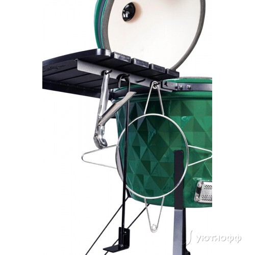 Угольный гриль Diamond Egg XL Pro Green большой зеленый Угольный гриль Diamond Egg XL Pro Green большой зеленый
