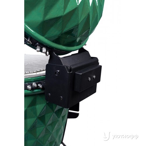 Угольный гриль Diamond Egg XL Pro Green большой зеленый Угольный гриль Diamond Egg XL Pro Green большой зеленый