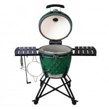 Керамический гриль Diamond Egg XL Pro Green (диаметр 56 см)