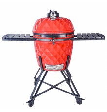 Керамический гриль Diamond Egg XL Pro RED (диаметр 56 см)