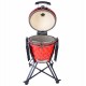 Угольный гриль Diamond Egg XL Pro Red большой красный