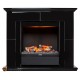 Электрокамин Сьют Блэк с очагом 3Д Албани