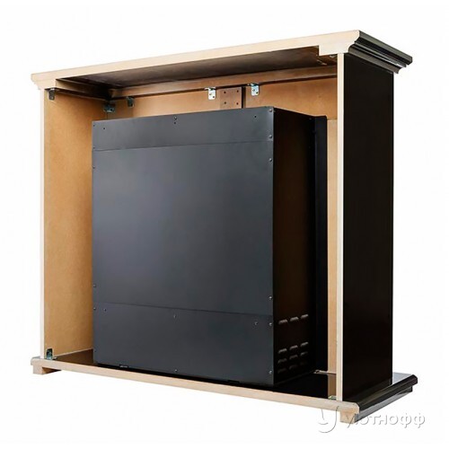 Электрокамин Сьют Блэк с очагом 3Д Албани