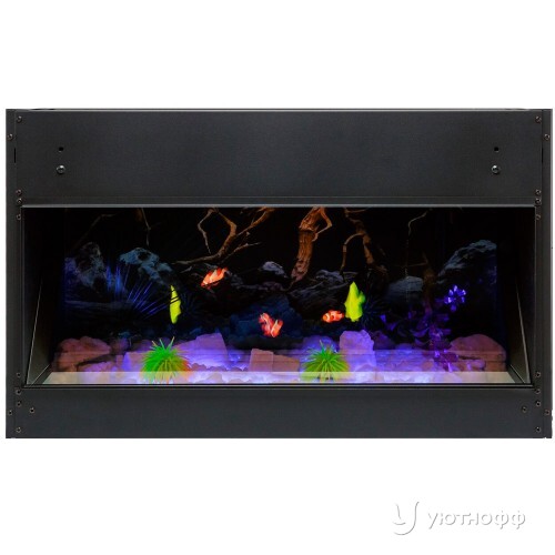 Электрический очаг Aqua-V со звуком и плавающими рыбками Электрический очаг Aqua-V со звуком и плавающими рыбками