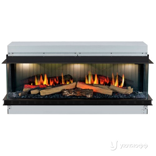 Электроочаг Vista 130 III с трехсторонним стеклом Электроочаг Vista 130 III с трехсторонним стеклом