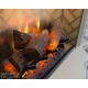 Электрокамин Кастл со львами с очагом Ревиллюжн 30