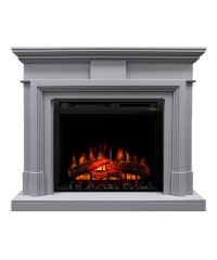 Каминокомплект Ковентри 26 серый (портал Coventry + очаг Symphony  26 / XHD 28)