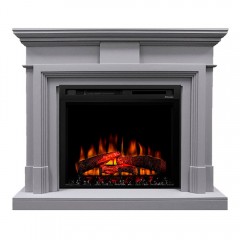 Каминокомплект Ковентри 26 серый (портал Coventry + очаг Symphony  26 / XHD 28)