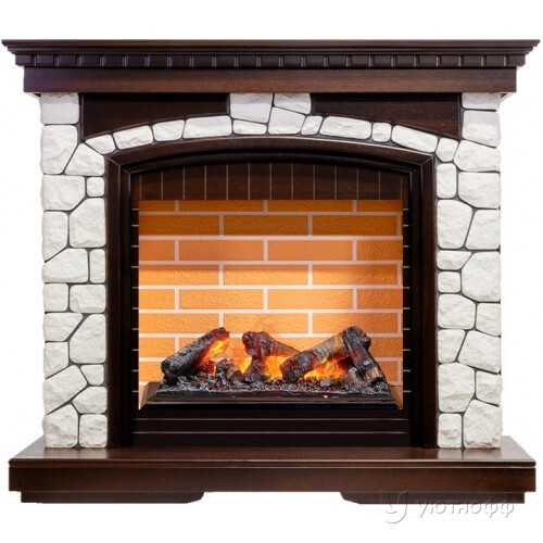 Электрокамин Глазго с 3Д-очагом Кассета 600