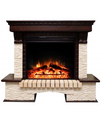 Каминокомплект Пьер Люкс мелкий сланец (портал Royal Flame Pierre Luxe + очаг Jupiter FX New)