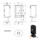 Дровяная печь Кратки Коза AB/S/N/O/GLASS