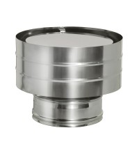 Дефлектор на трубу дымохода с изоляцией Дымок 200/280 мм (0,5 мм)