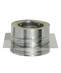 Опора с изоляцией Дымок для дымохода 115/200 мм (0,8 мм)