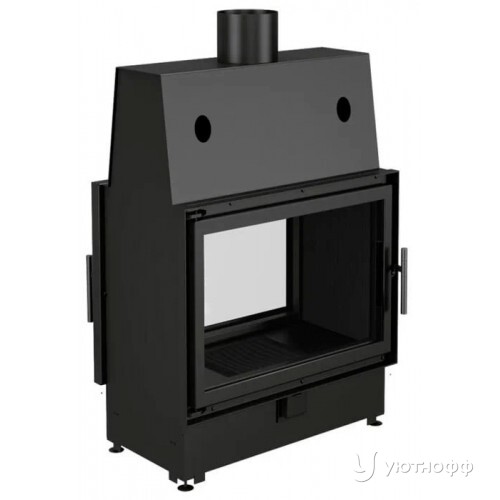 Дровяная топка ECHA-TECH Double 13 кВт с чугунной футеровкой Дровяная топка ECHA-TECH Double 13 кВт с чугунной футеровкой