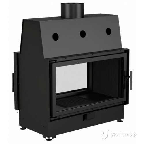 Дровяная топка ECHA-TECH Double 15 кВт с чугунной футеровкой Дровяная топка ECHA-TECH Double 15 кВт с чугунной футеровкой