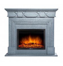 Каминокомплект Антико 25 графит (портал Antico 25 + очаг Electrolux 2520 / 2720)