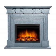 Каминокомплект Антико 25 графит (портал Antico 25 + очаг Electrolux 2520 / 2720)