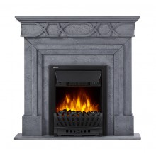 Каминокомплект Антико СТД серый (портал Antico + очаг Electrolux Classic 1020)