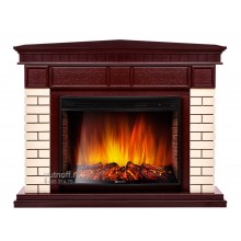 Угловой каминокомплект Брикс 27 (портал Bricks 25 + очаг Electrolux EFP/P - 2720LS)