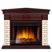 Угловой каминокомплект Брикс 33 (портал Bricks 30U + очаг Electrolux EFP/P - 3320RLS)