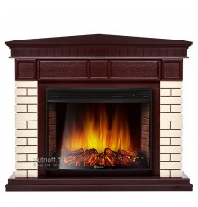 Угловой каминокомплект Брикс 33 (портал Bricks 30U + очаг Electrolux EFP/P - 3320RLS)