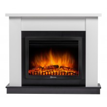 Каминокомплект Канто 25 белый (портал Canto 25 + очаг Electrolux 2520 / 2720)