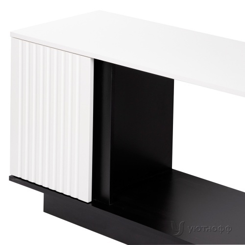 Электрокамин Комо 36 белый с черным с очагом Electrolux EFP/P-3620LS или EFP/P-4220LS