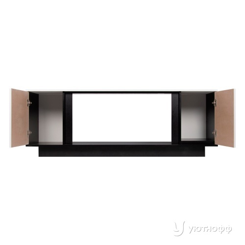 Электрокамин Комо 36 белый с черным с очагом Electrolux EFP/P-3620LS или EFP/P-4220LS